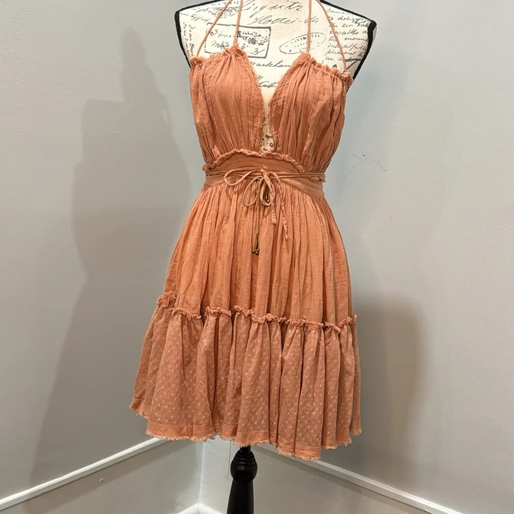 🧡Free People Endless Summer 100 Degree Dress